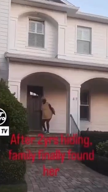 3. La encontraron en su nueva casa