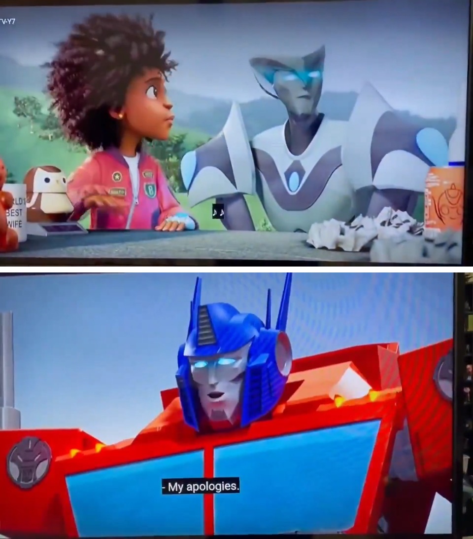 3. Metieron personajes "No Binarios" en Transformers