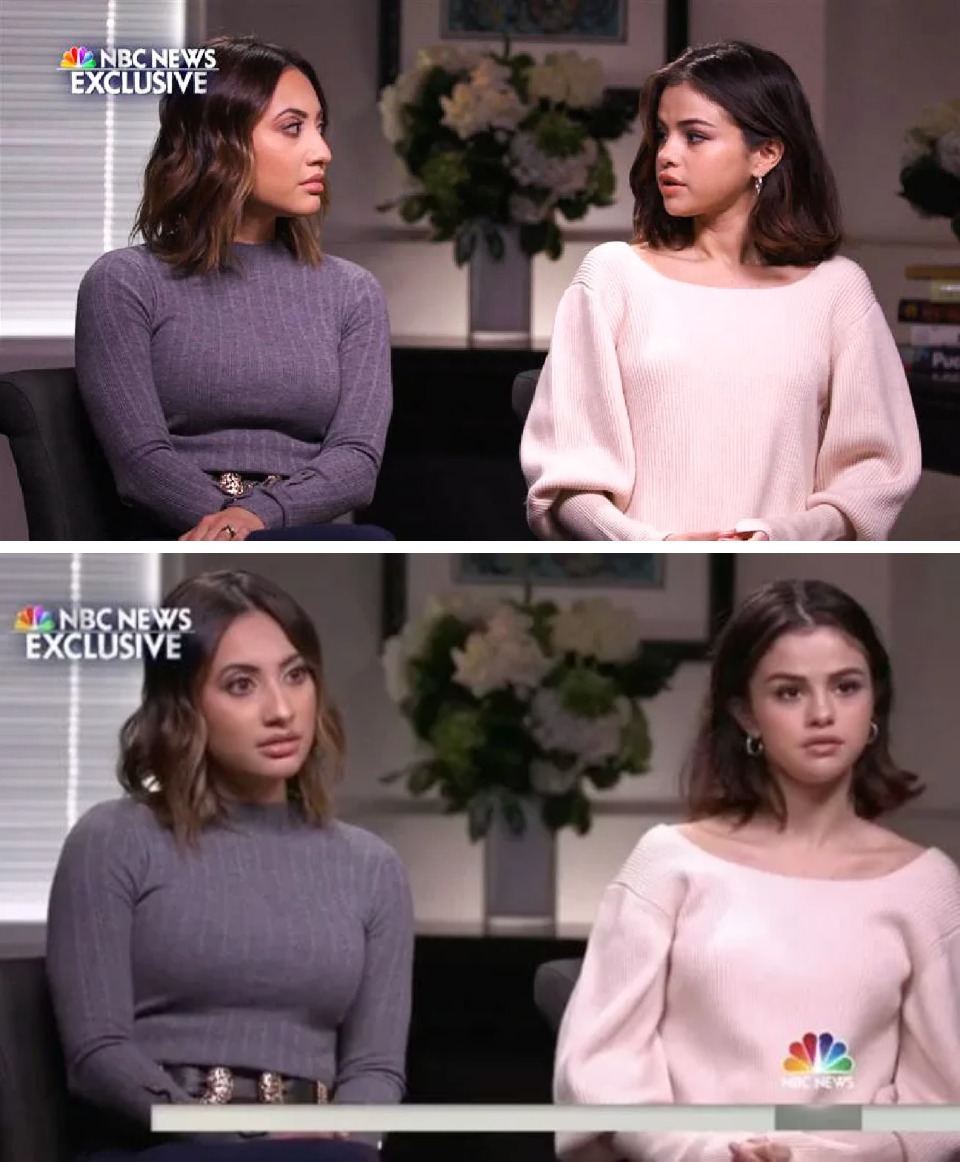 4. Francia se enojó con Selena después del trasplante