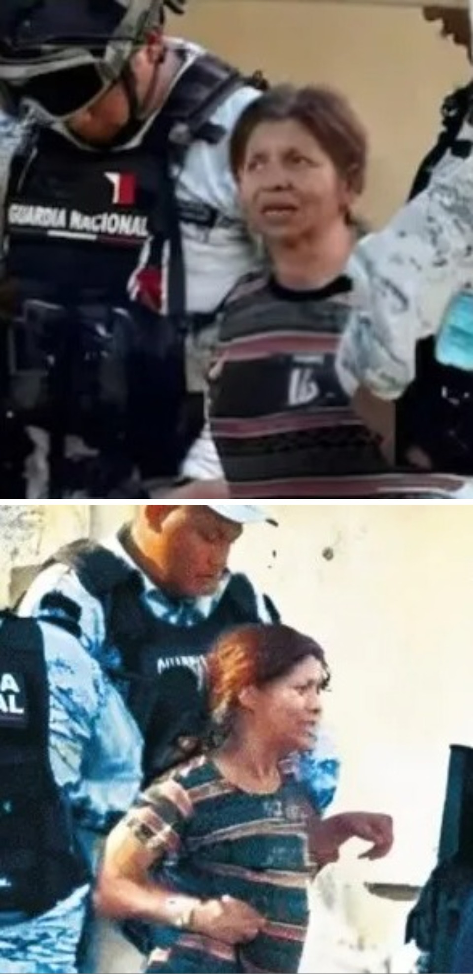 4. Así la rescató la Guardia Nacional