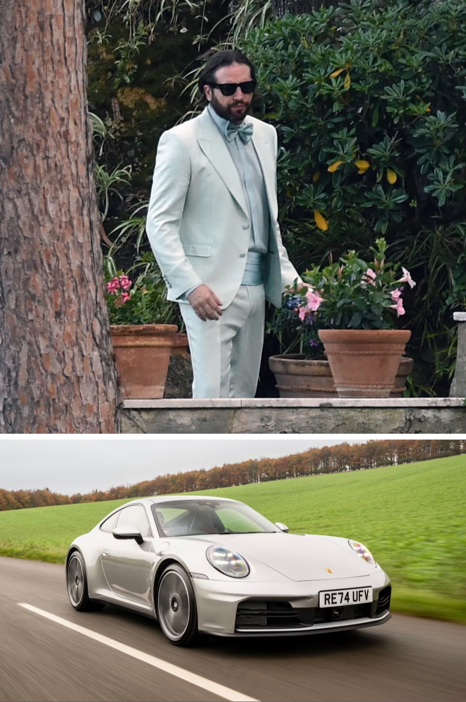 5. Sia le regaló un Porsche antes de casarse