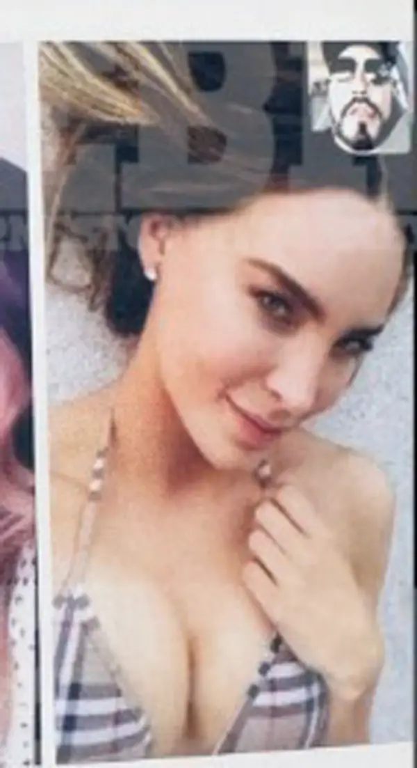 5. Una foto de Belinda en bikini