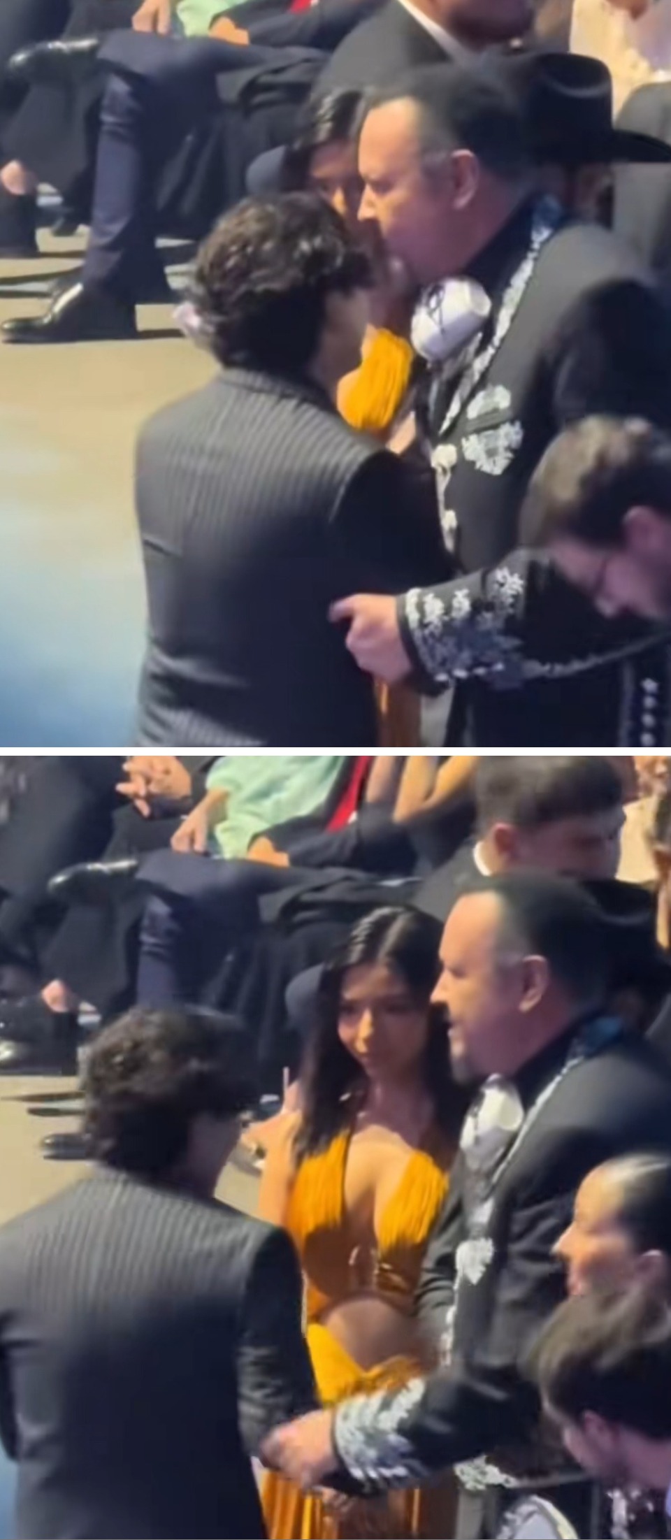 1. Pepe Aguilar tuvo un momento tenso con su yerno