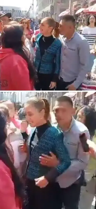 6 Datos del “Terrible Ac0so” que sufrió la Presidenta Claudia Sheinbaum con un sujeto que se propasó en la calle