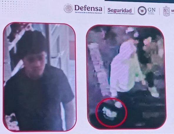 2. Un atacante fue abatido en la escena