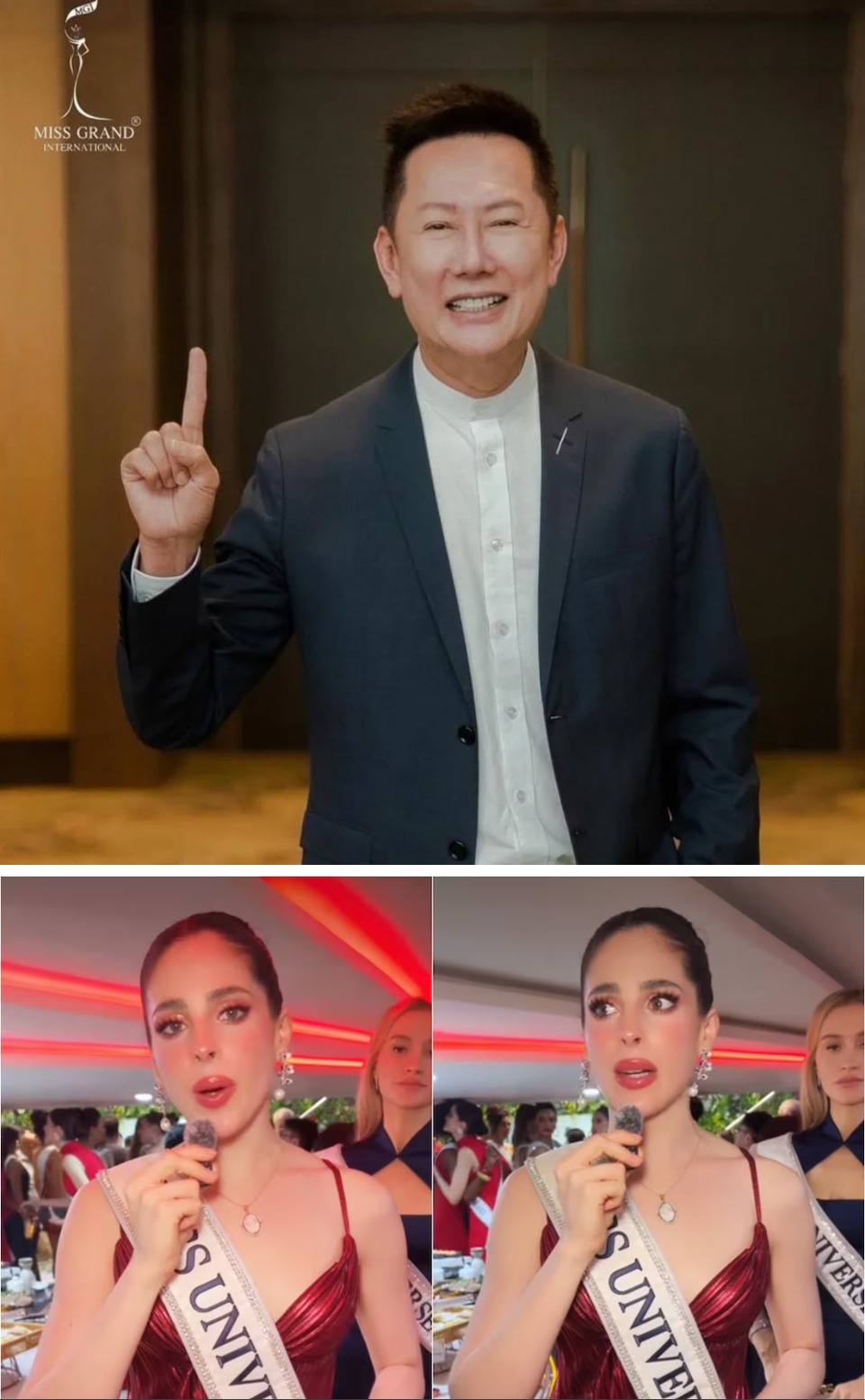 2. Todo empezó cuando Miss México se negó a participar en una actividad