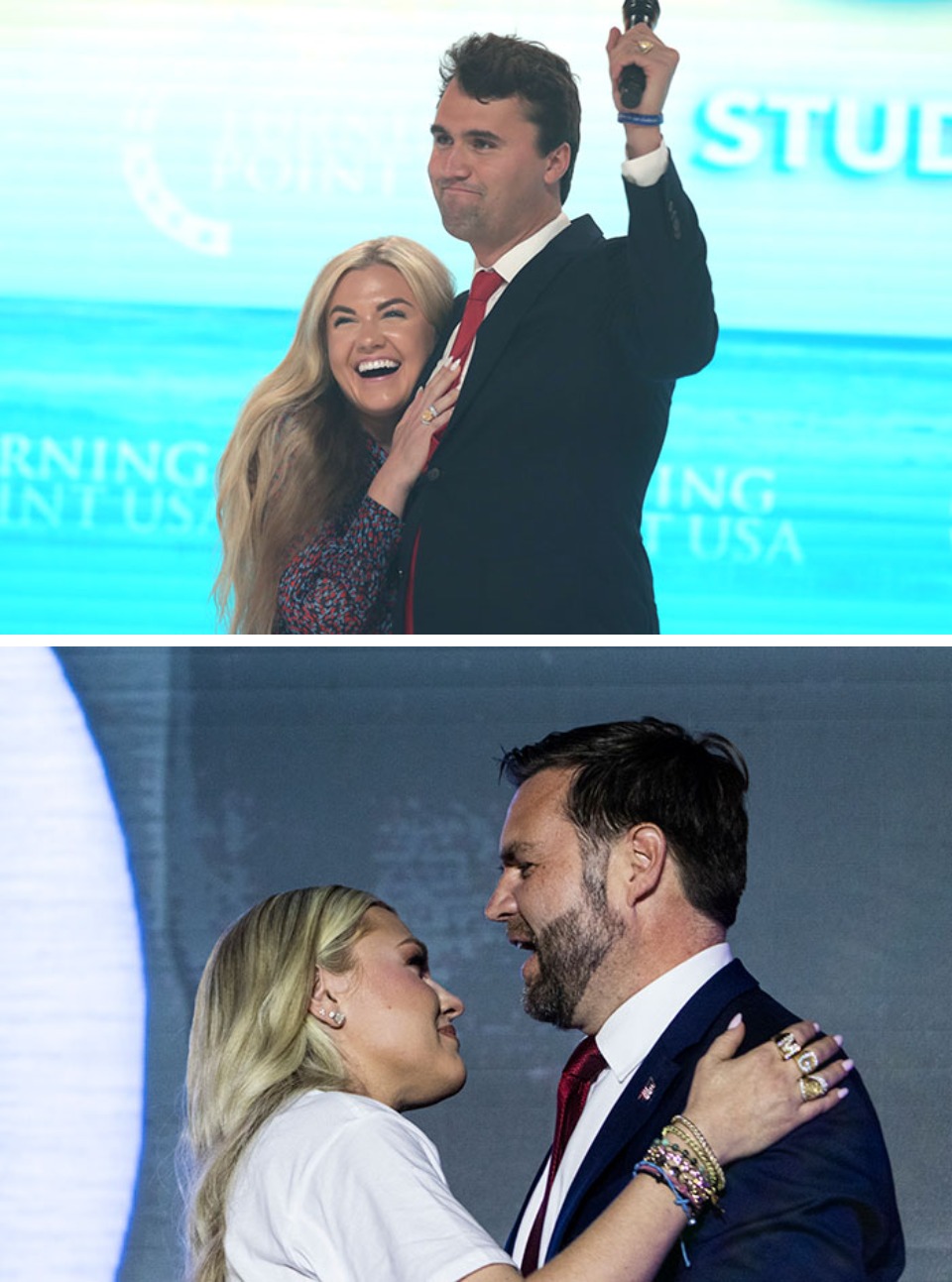 3. Dijo que el vicepresidente se tiene "similitudes" con su esposo