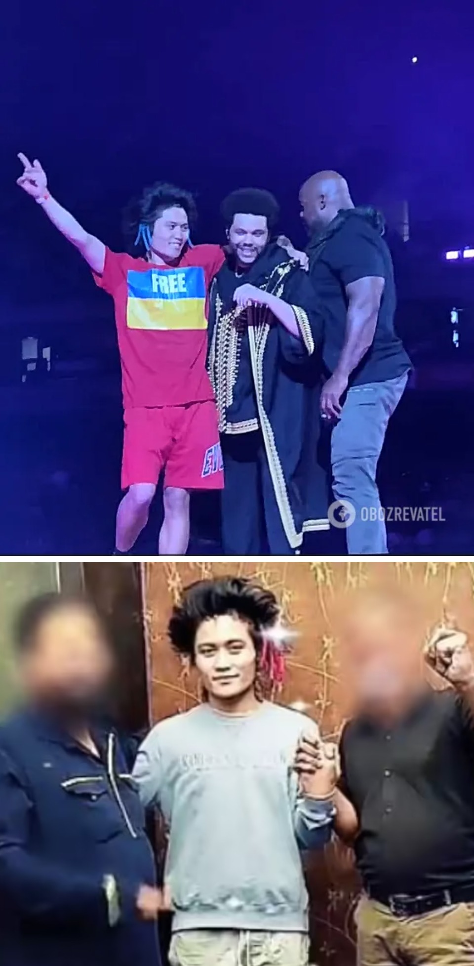 6. Le robó los audífonos a The Weeknd