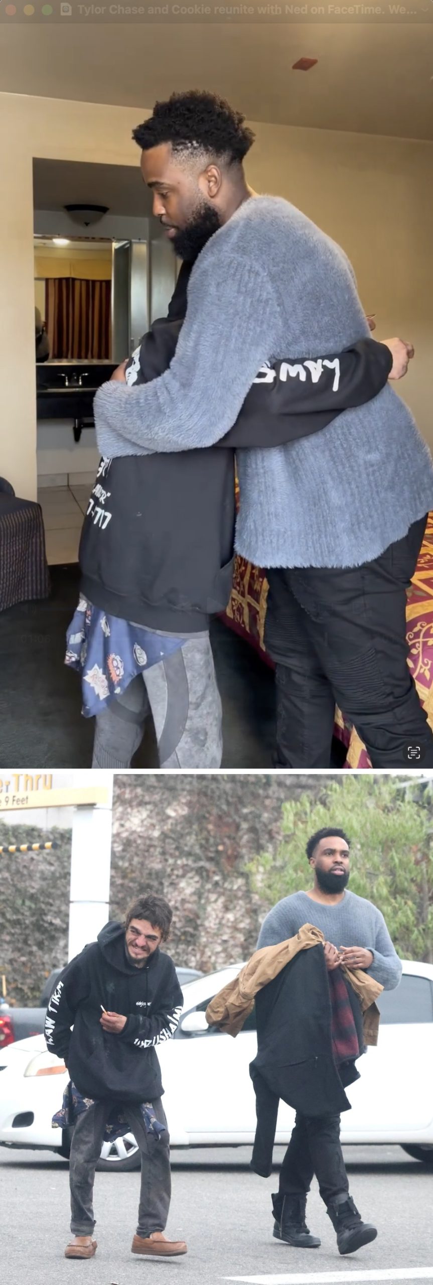 2. Chase puso un microondas en la bañera