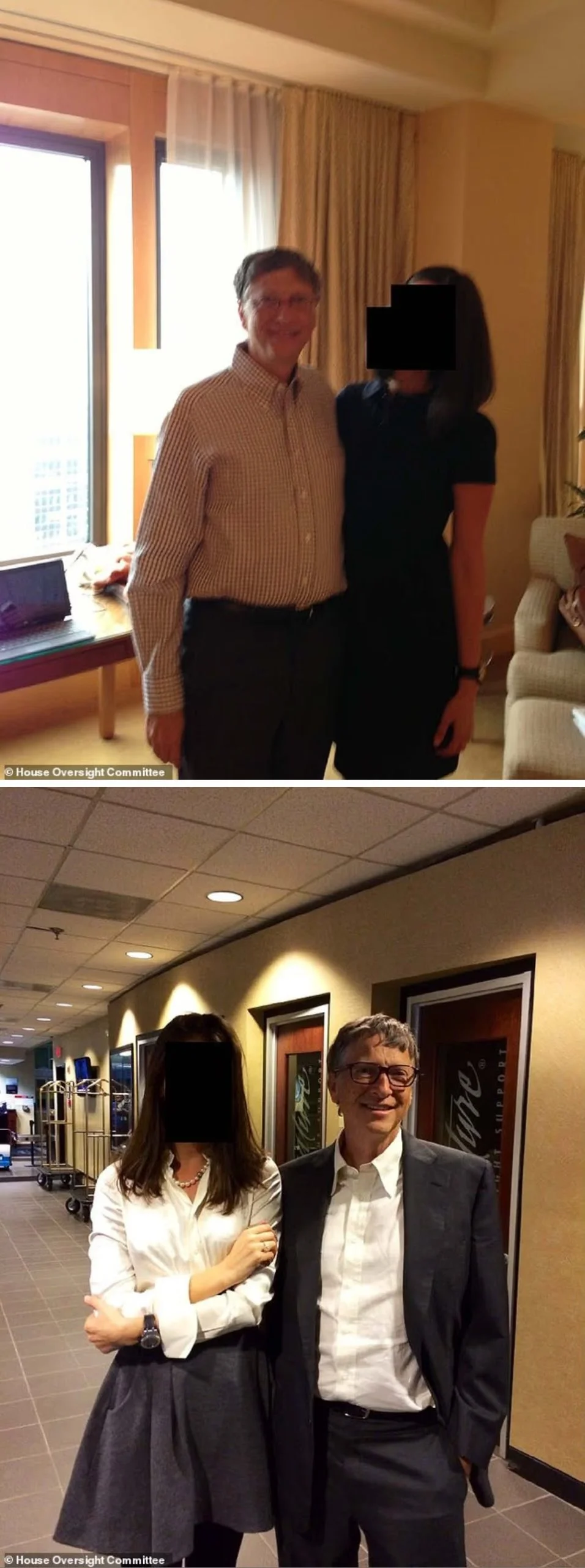 3. Hallaron fotos de Bill Gates con mujeres