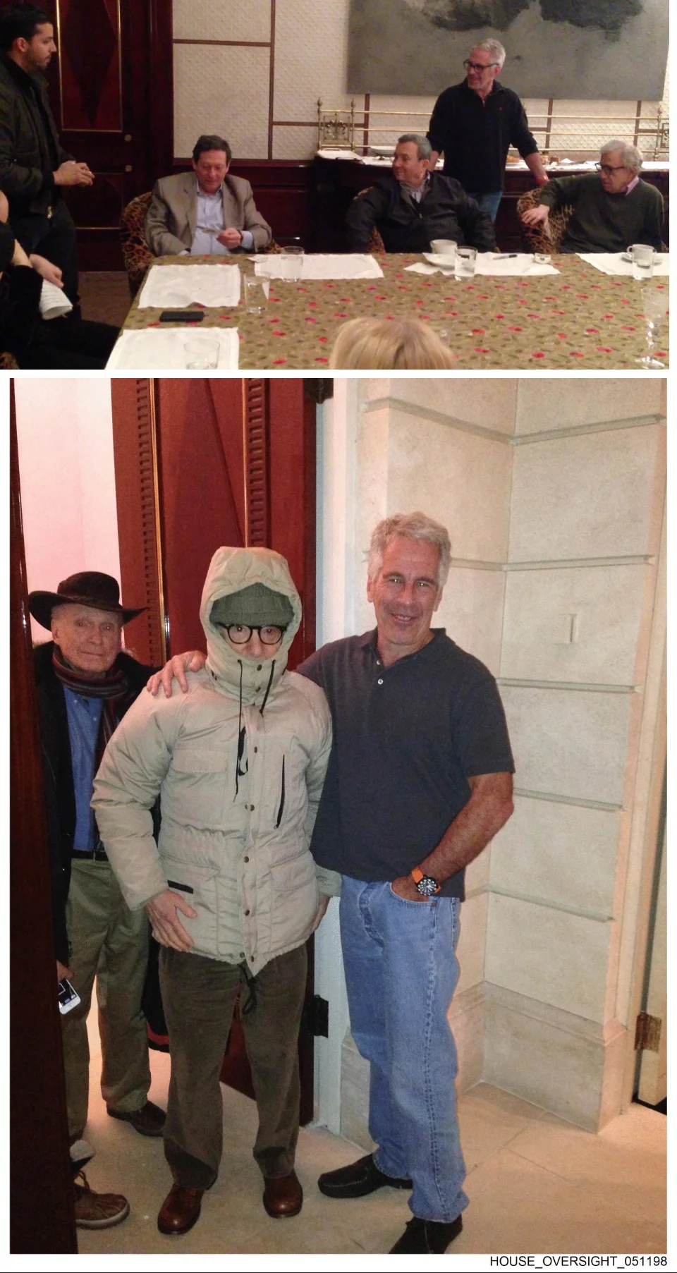 5. Una cena con Woody Allen y David Blaine