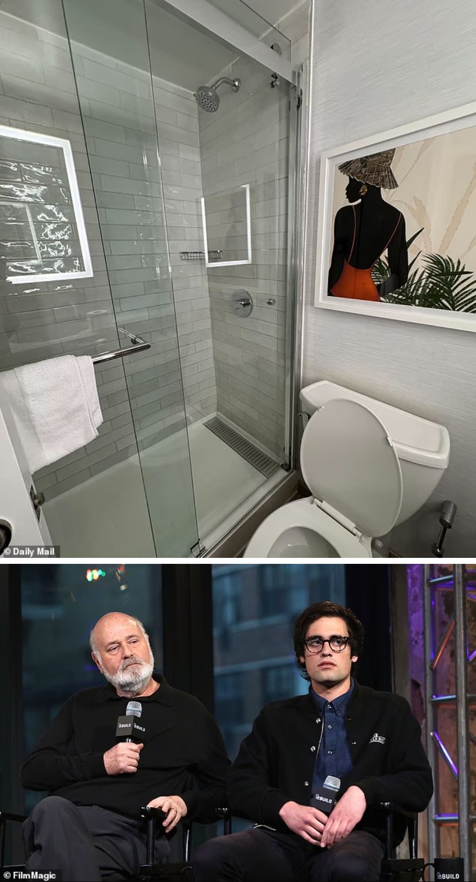 8. Encontraron su hotel manchado de sangre