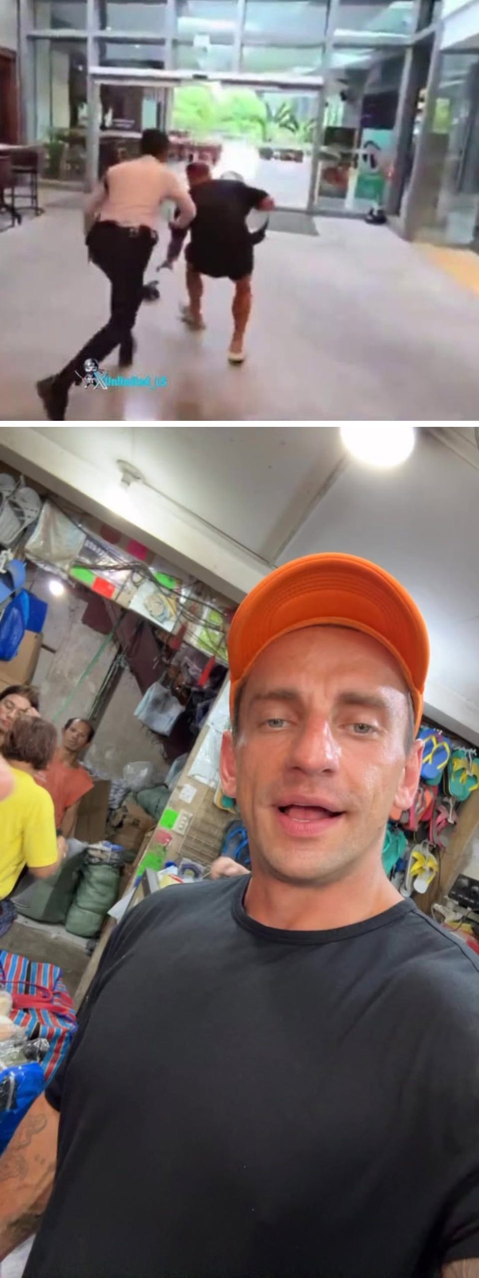 2. Intentó besar a un guardia y robarle su arma