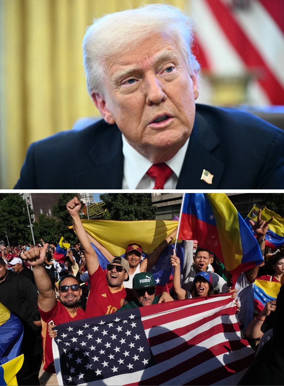 2. Trump dijo que Estados Unidos gobernará Venezuela
