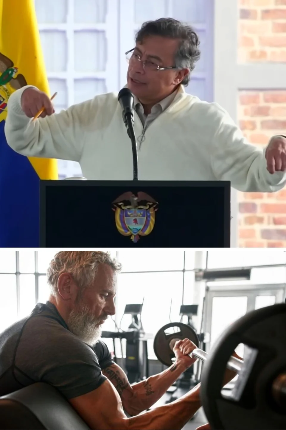 3. Dijo que los hombres musculosos no tienen cerebro