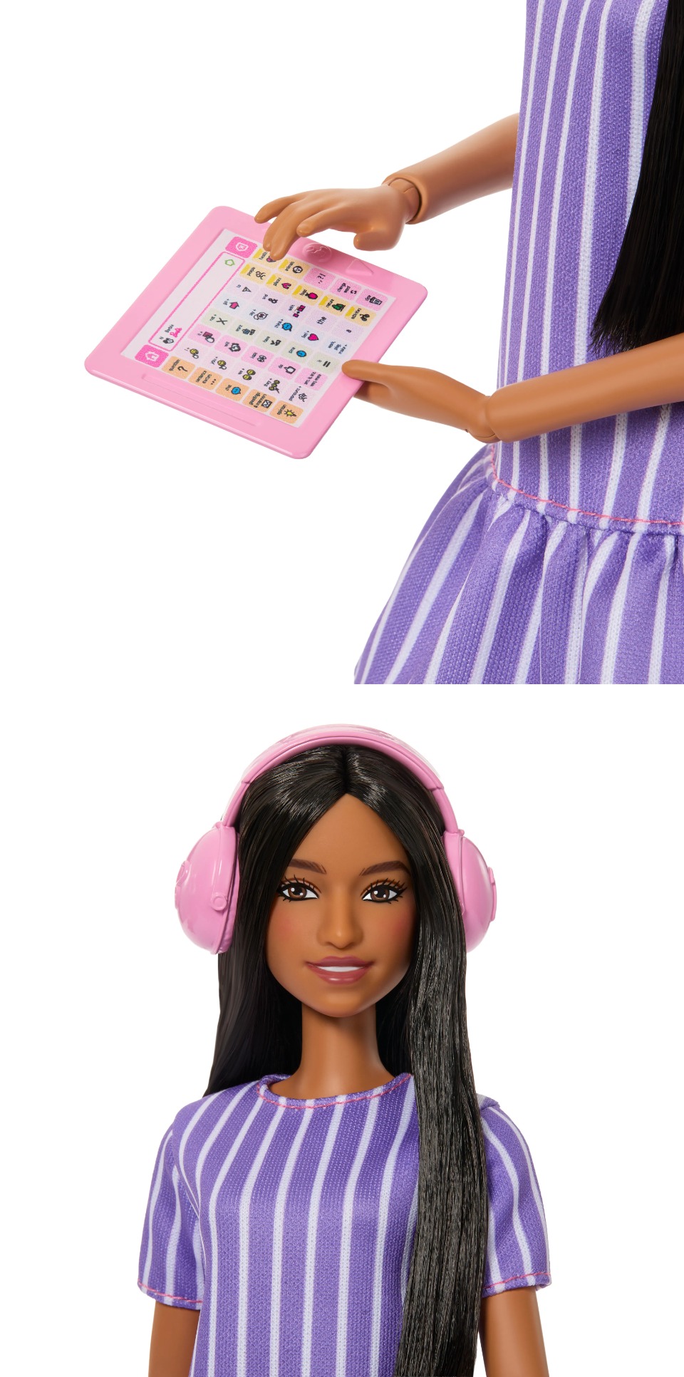 3. Viene con una tableta para comunicarse