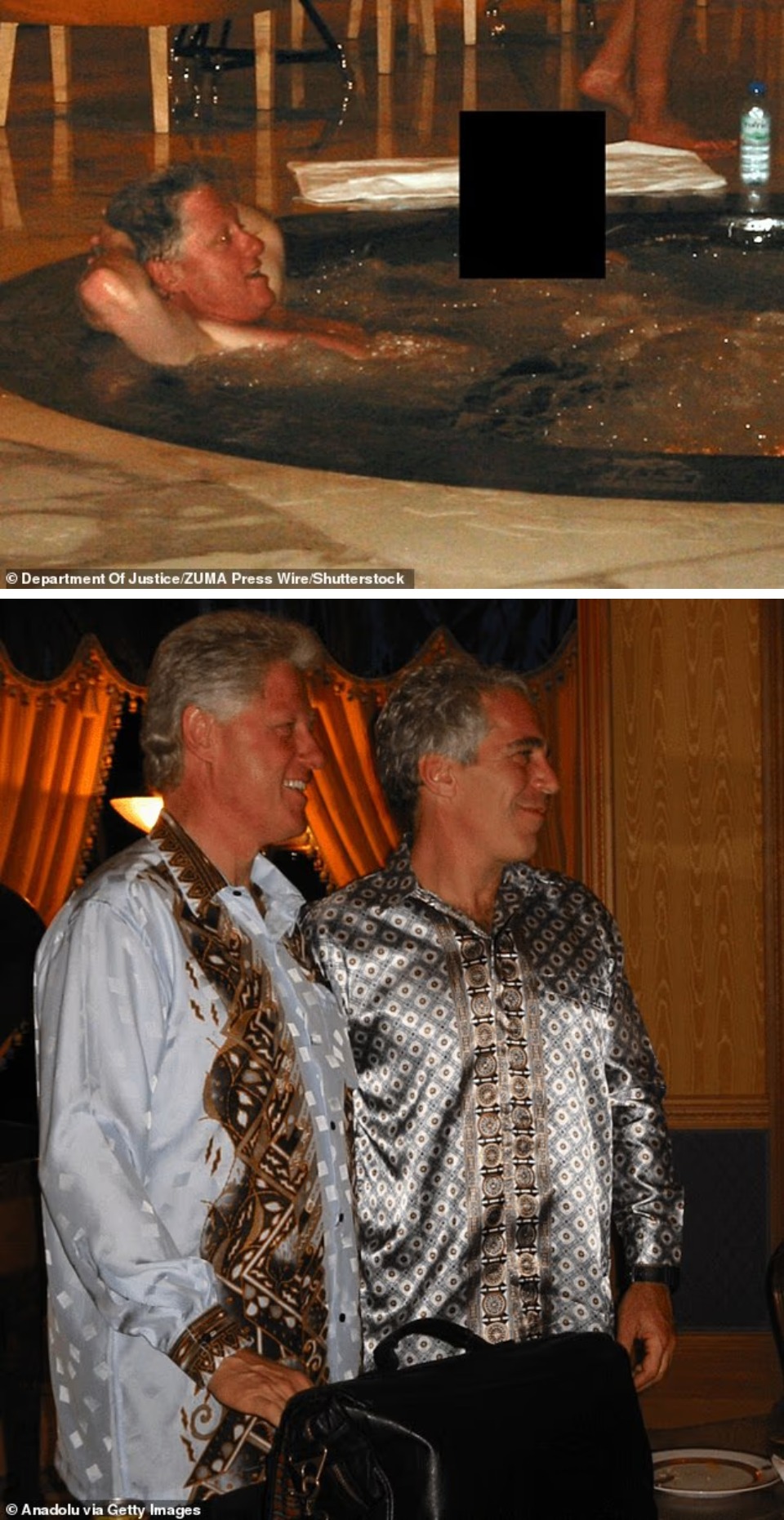 3. Clinton aparece con varias mujeres en los archivos Epstein
