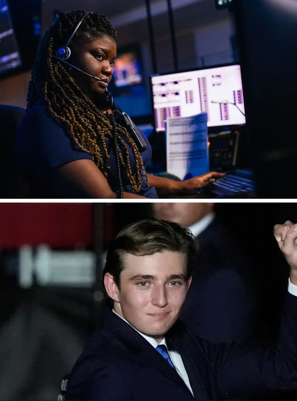 4. La operadora llamó "grosero" a Barron