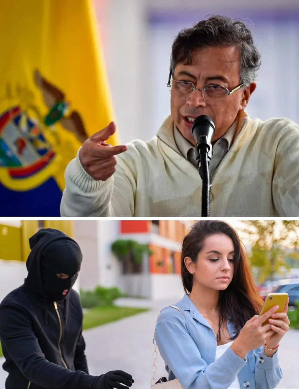 5. Dijo que los jóvenes roban celulares para sus novias