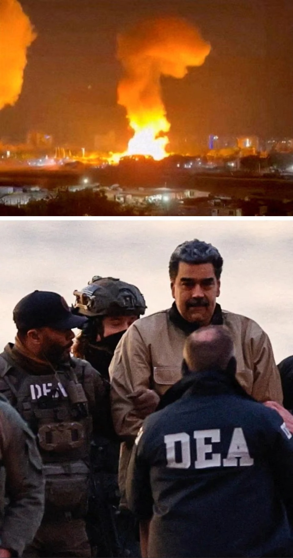 5. Dejaron a buena parte de Caracas sin electricidad durante el ataque