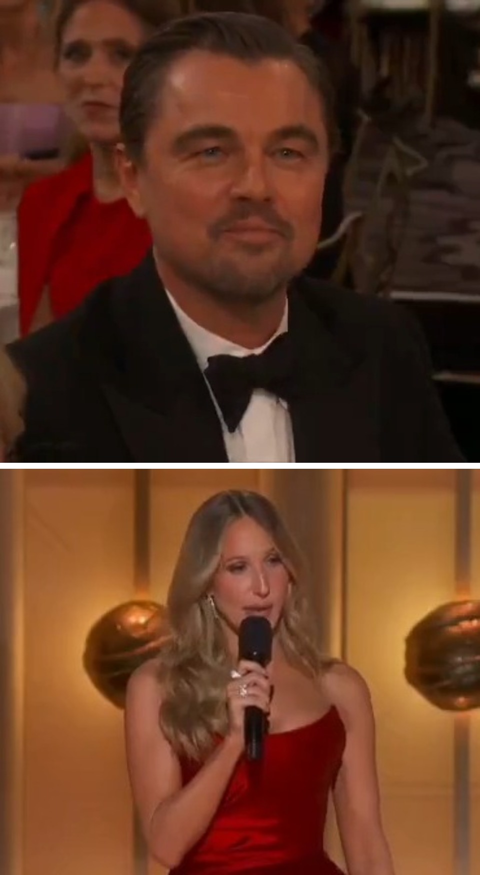 5. DiCaprio se incomodó por la broma de su novia
Copiar