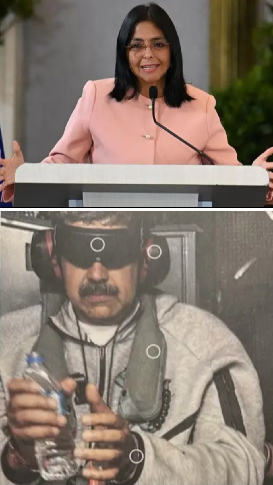 7. Delcy Rodríguez es señalada como posible "traidora"