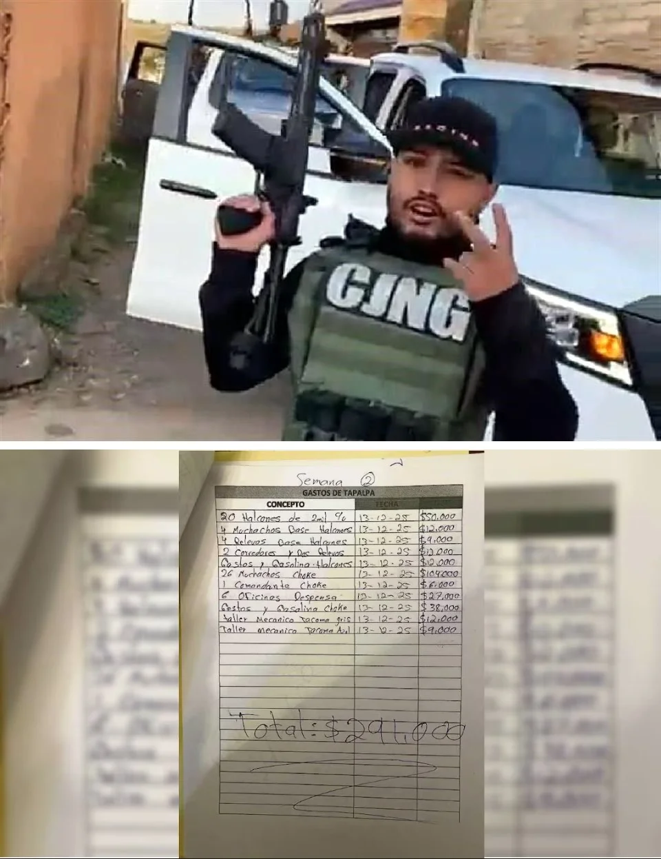 1. Los sicarios ganaban 4 mil pesos ($230 dólares)