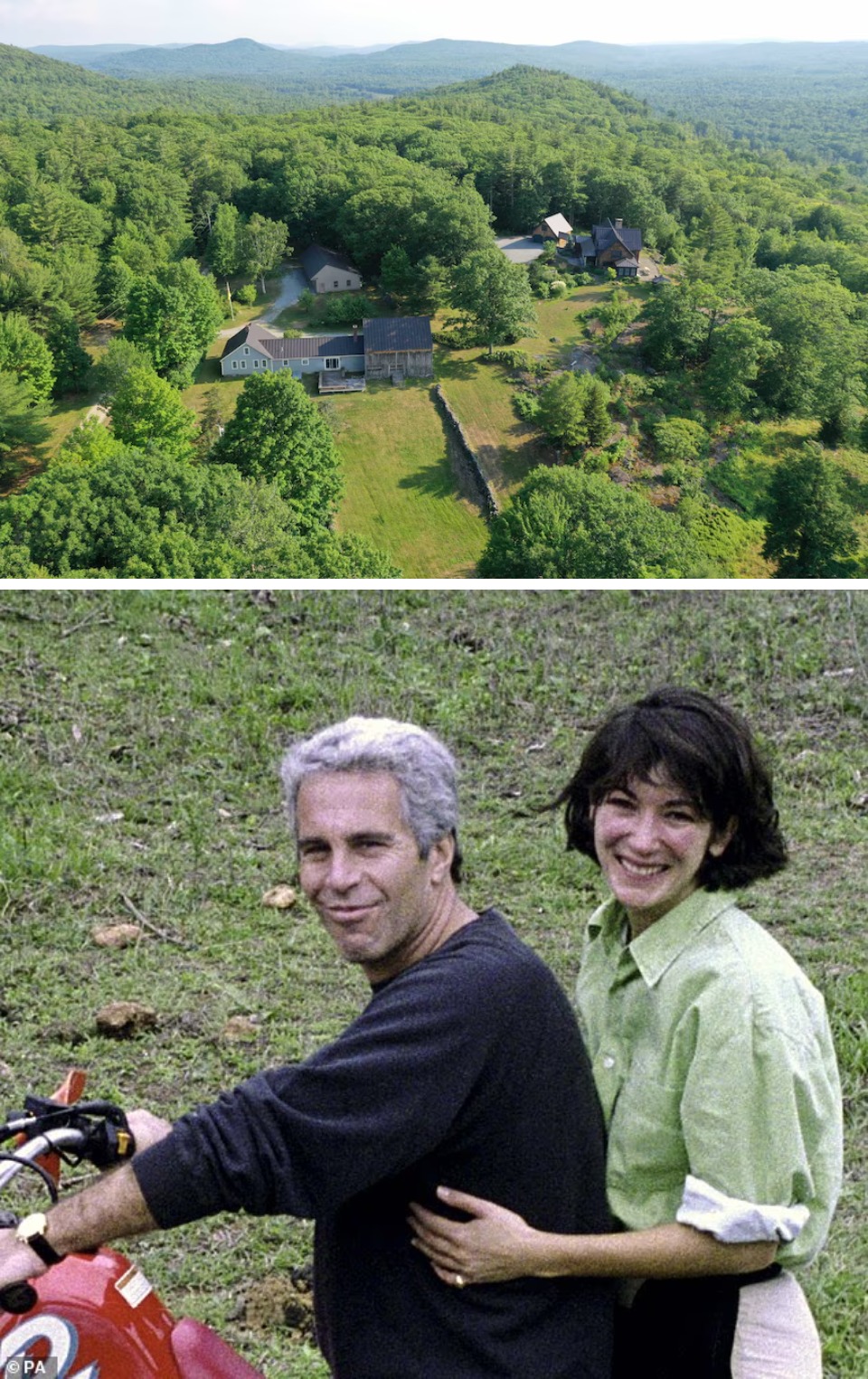 4. La encontraron escondida en su mansión de New Hampshire