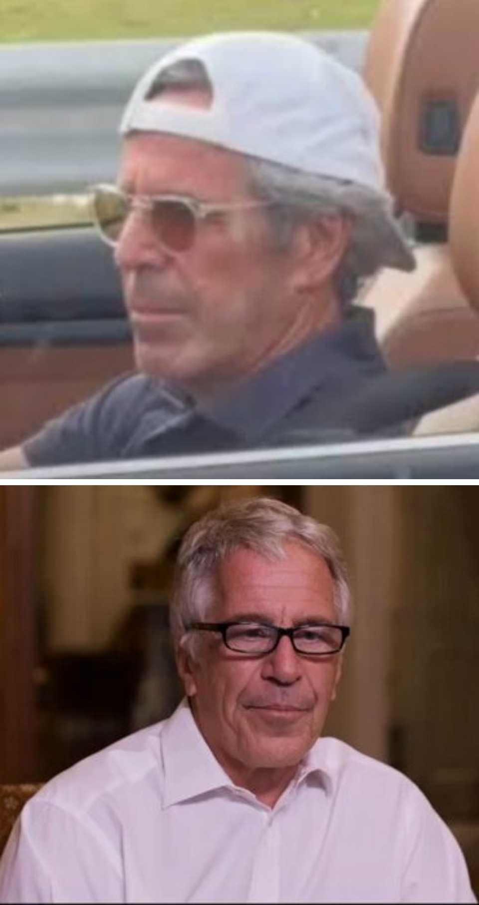 2. Tenía el pelo plateado y la mandíbula cuadrada