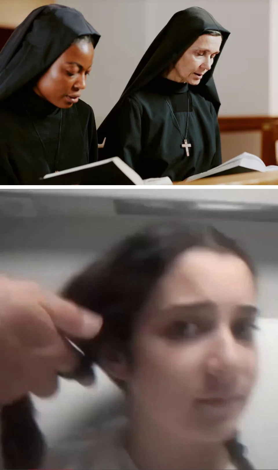 3. Dos mujeres religiosas la hicieron firmar