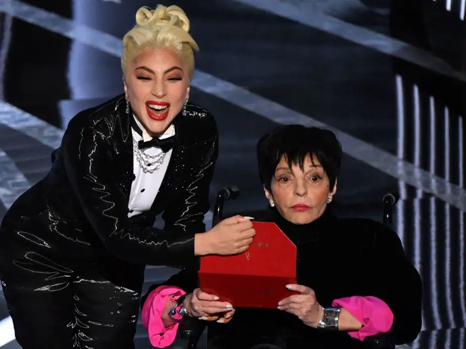 6. Liza Minelli estaba muy frágil esa noche