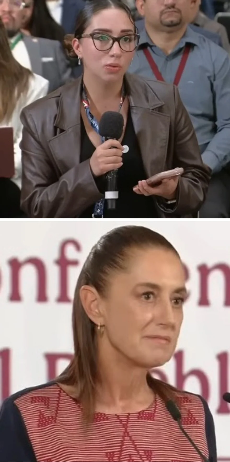 3. El drama comenzó por una periodista