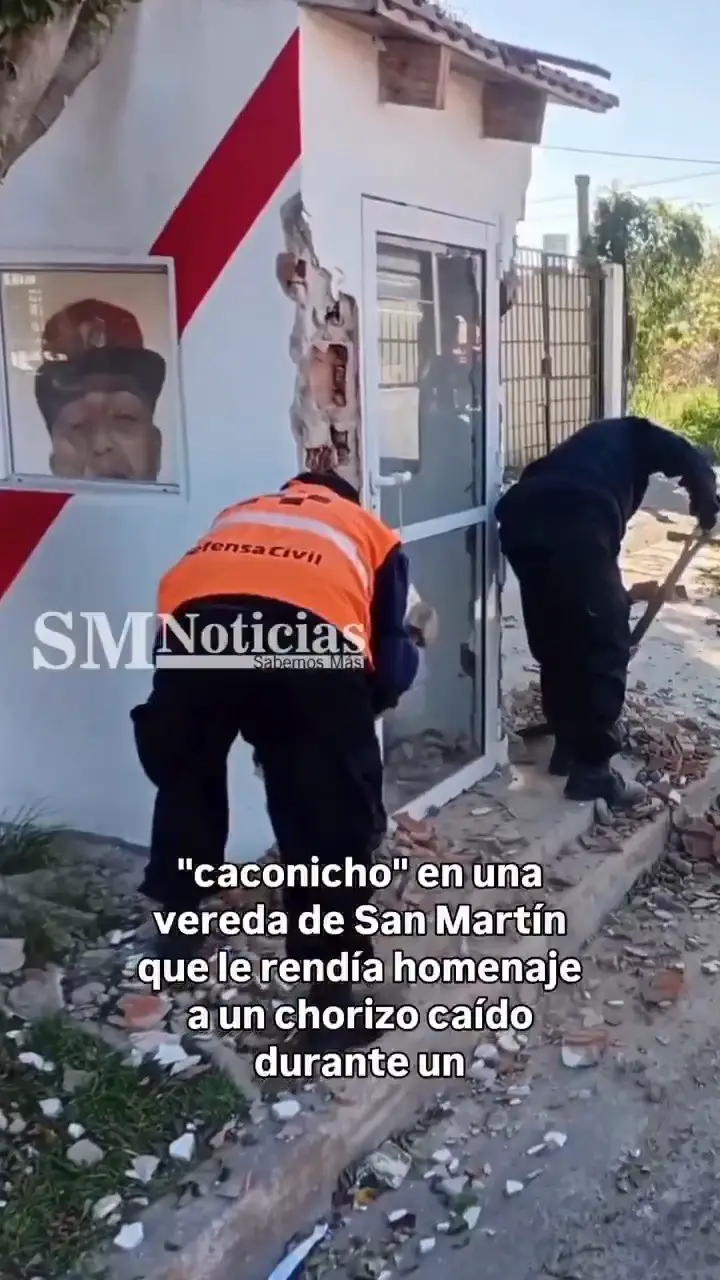 4. Terminaron destruyendo el "caco nicho"