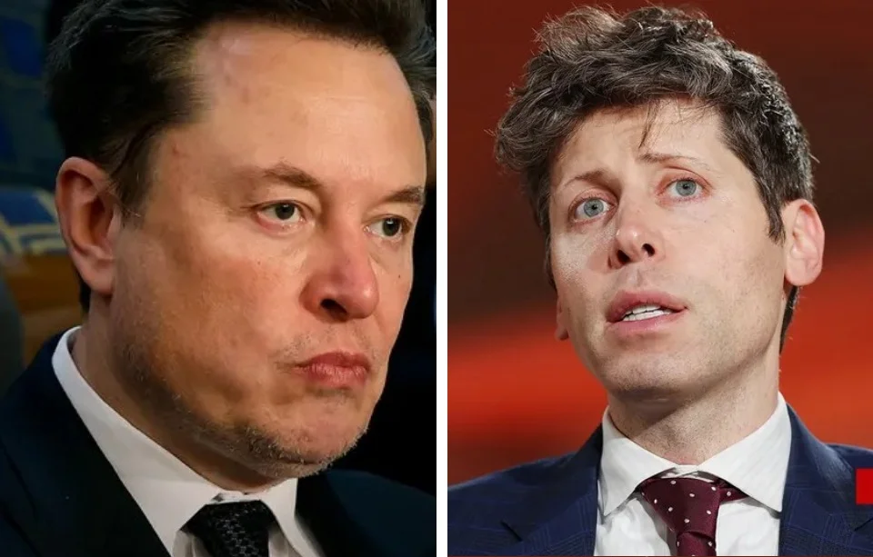 6. Elon llamó "ladrón" a Sam Altman