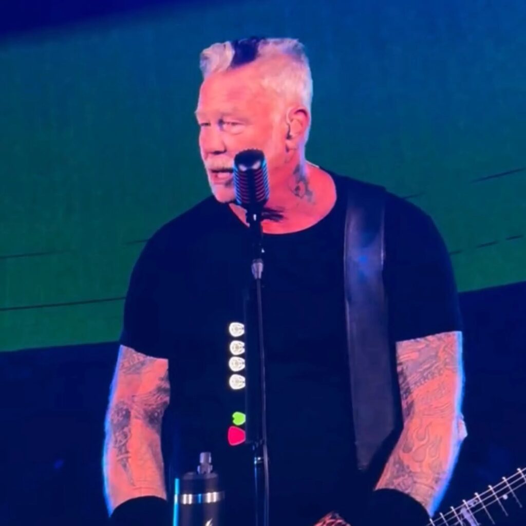 3. Todo por una indirecta de James Hetfield